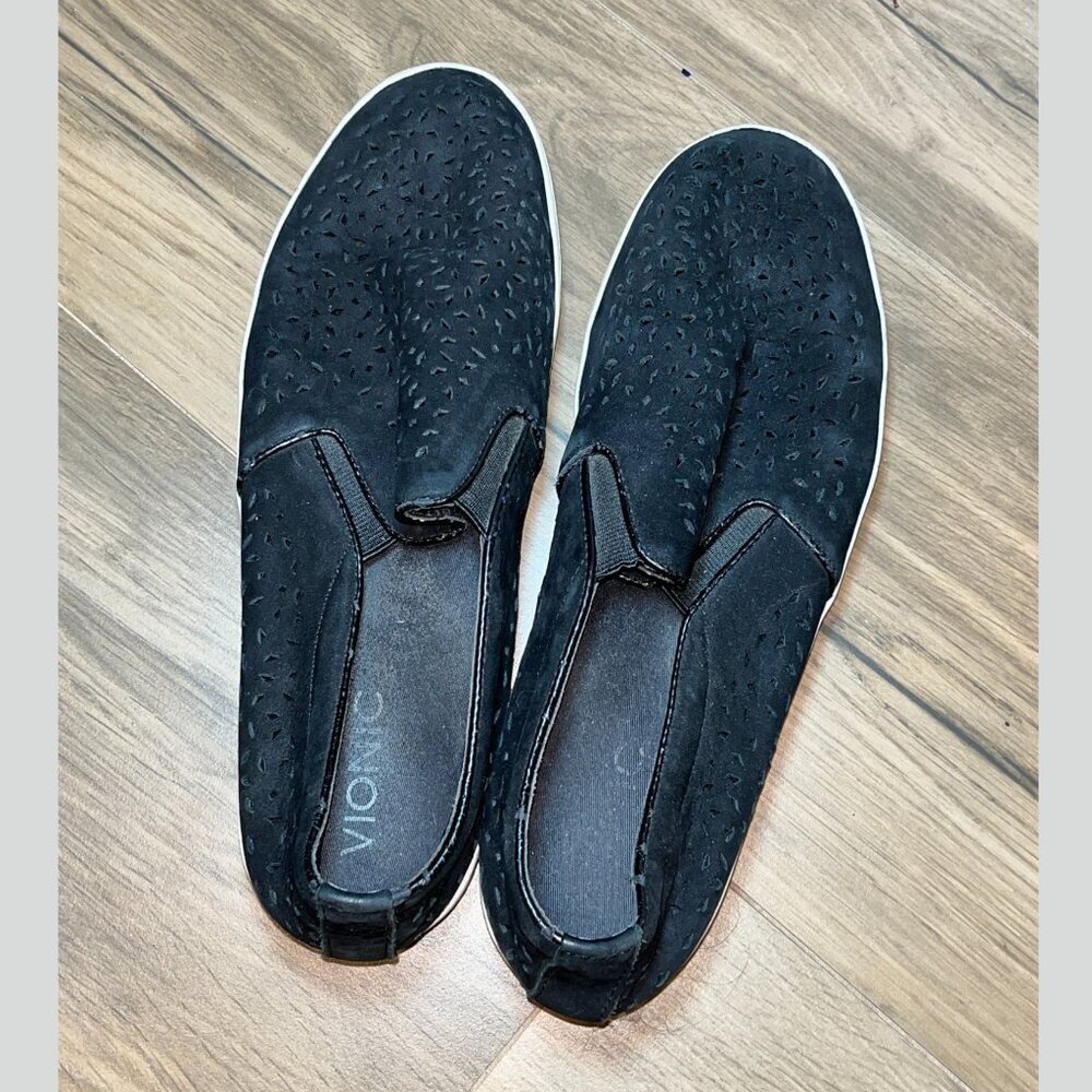 Vionic Black Splendid Midi Perf Slip-On Loafers W… - image 4